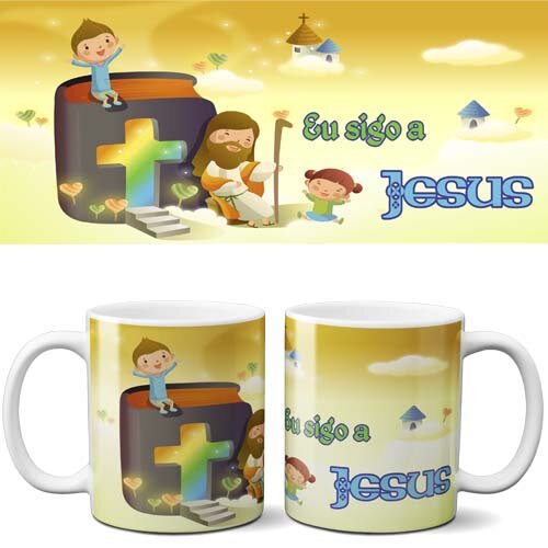 Pack Artes Sublimação Canecas Religiosas Religião Mockups