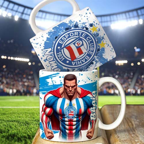 Pack Artes Canecas Times Mascotes Futebol Sublimação Vol.2