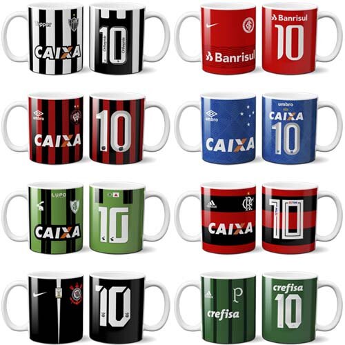 Estampas Tipo Camisetas Canecas Sublimação Artes Times Futebol