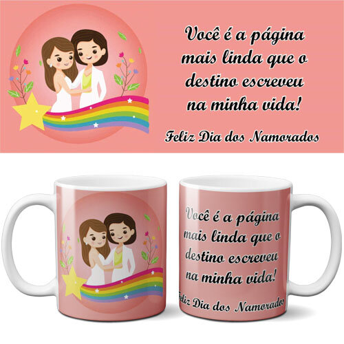 Artes Prontas Canecas Lgbt Sublimação Orgulho Gay