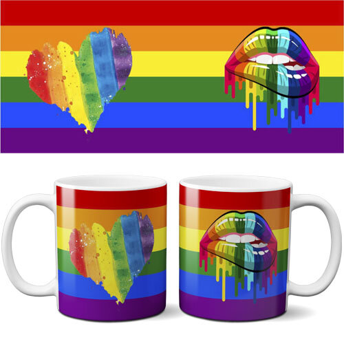Estampas Sublimação Canecas Lgbt Artes Orgulho Gay