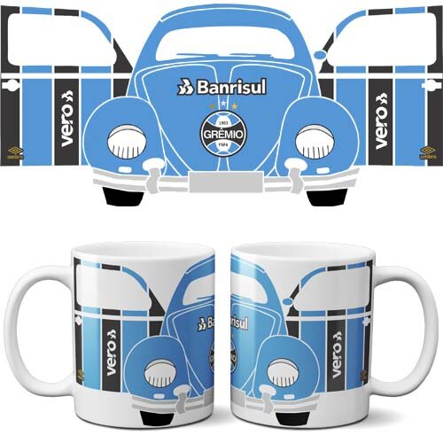Pacote Artes Canecas Fusca Sublimação Editáveis Mockups