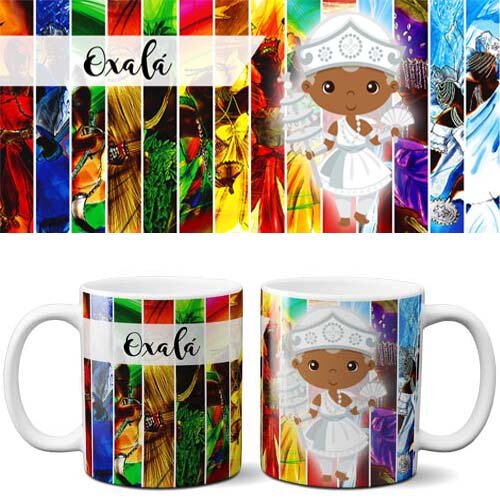Artes Canecas Orixás Png Kit 2 Alta Definição Sublimação