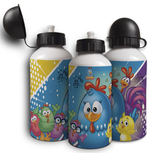 Pacote 50 Artes Infantil Squeezes Garrafinhas Sublimação