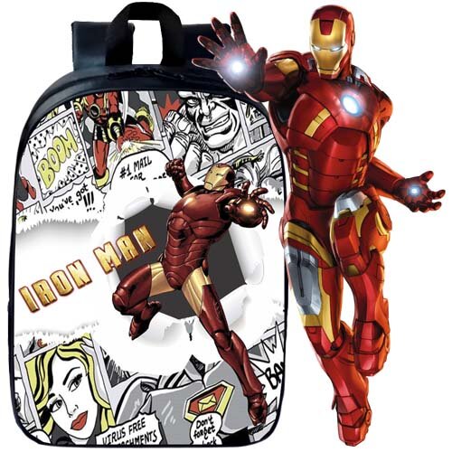 Estampas Heróis Sublimação Mochila Escolar Artes Infantil