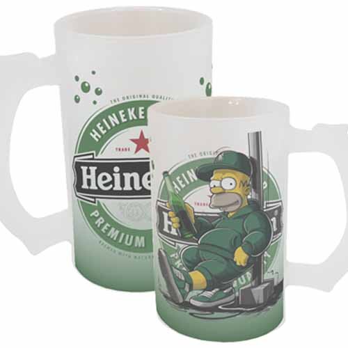 Pack Artes Canecas Chopp Cervejas Refri Homer Simpson Sublimação