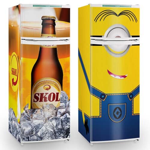 Estampas Envelopamento Geladeira Freezer 100 Artes