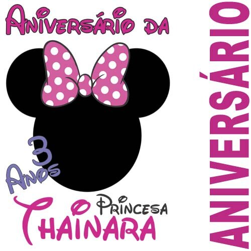 Pacote 25 Artes Camisetas Coleção Aniversário Sublimação