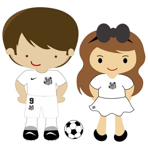 Pacote Artes Vetores Bonequinhos Tal Pai Times Futebol