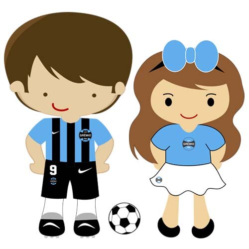 Pacote Artes Vetores Bonequinhos Tal Pai Times Futebol