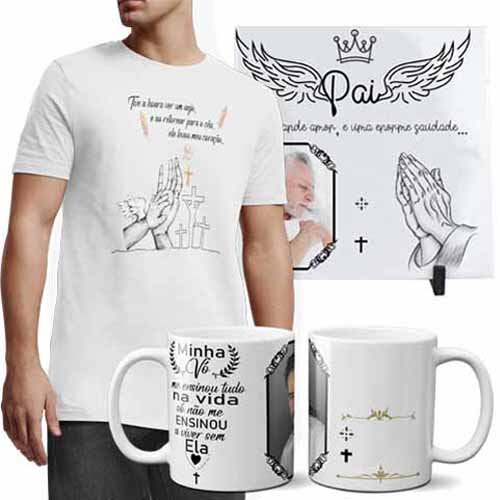 Pacote Artes Finados Camisetas Canecas Azulejos Editáveis