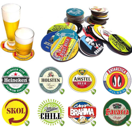 Artes Cervejas Bebidas Sublimação Porta Copos Editáveis