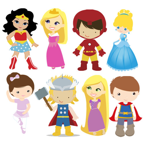 Pacote Artes Bonequinhos Cute Baby Vetores Sublimação Infantil