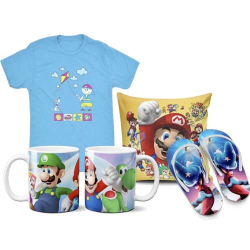 Estampas Dia das Crianças Artes Infantil Sublimação Mockups