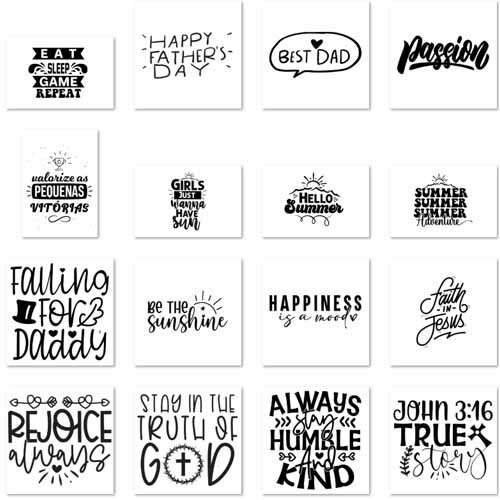 Artes Kit Digital 1600 Frases Criativas Estampas Sublimação