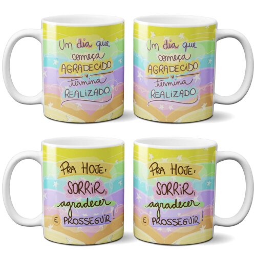 Artes Sublimação Canecas Motivacionais Frases Png Mockups