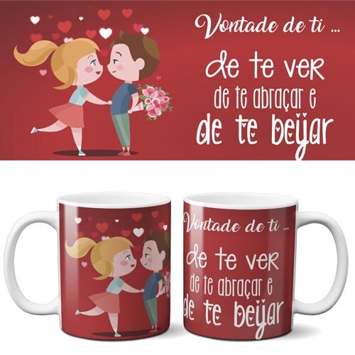 Artes Canecas Amor Amizade Sublimação Editáveis Mockups