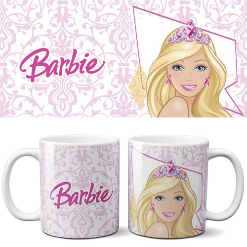 Pacote 30 Artes Canecas Barbie Estampas Sublimação Mockups