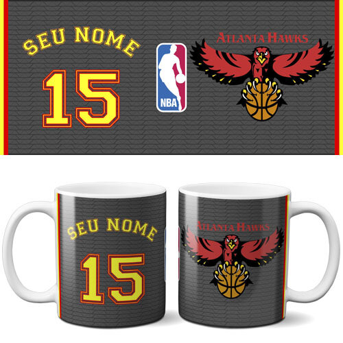 Estampas Canecas Basquete Nba Sublimação Corel Jpg