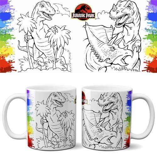 Artes Sublimação Canecas Colorir Desenhos Mockups