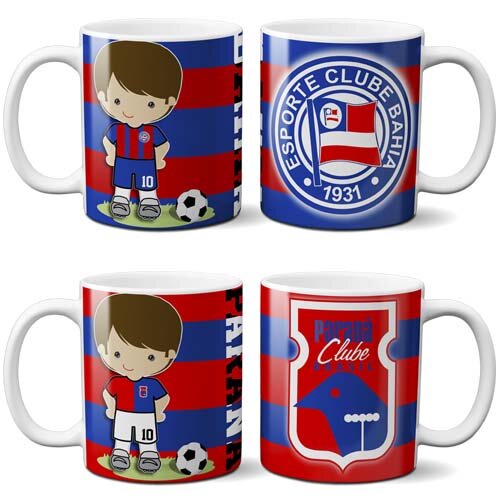Pack 20 Artes Canecas Times Futebol Bonequinhos Mockups