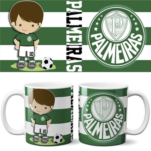 Estampas Times Futebol Bonequinhos Artes Canecas Sublimação