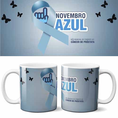Pacote 40 Artes Canecas Sublimação Novembro Azul Sublimação