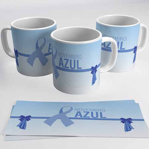 Pacote 40 Artes Canecas Sublimação Novembro Azul Sublimação