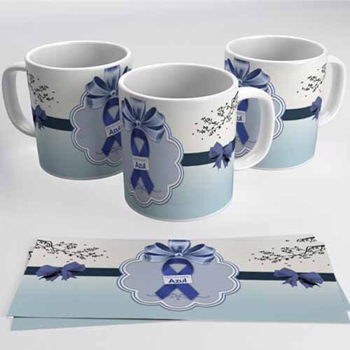 Pacote 40 Artes Canecas Sublimação Novembro Azul Sublimação