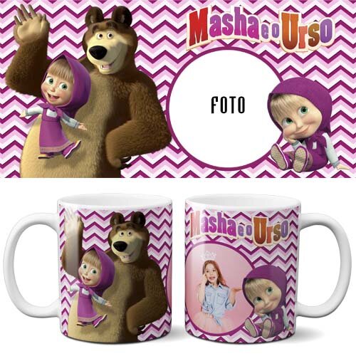 Artes Editáveis Infantil Crianças Canecas Mockups Sublimação