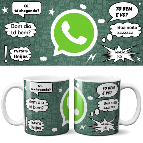 Estampas Canecas Redes Sociais Sublimação Editáveis