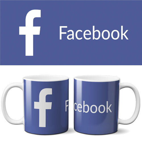 Estampas Canecas Redes Sociais Sublimação Editáveis