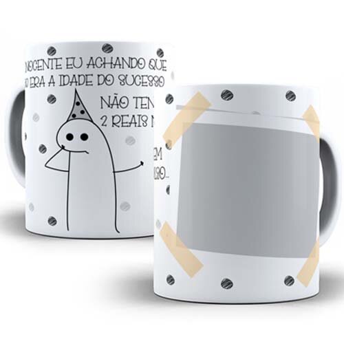 Estampas Canecas Flork Editáveis Corel Sublimação Mockups