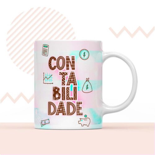 Artes Canecas Profissões Sublimação Estampas Delicadas
