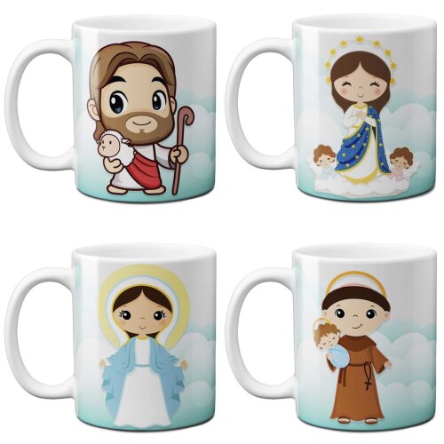 Estampas Canecas Santinhos Baby Mockups Artes Sublimação