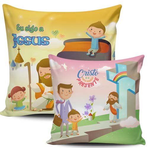 Artes Católicas Sublimação Almofadas Estampas Religiosas