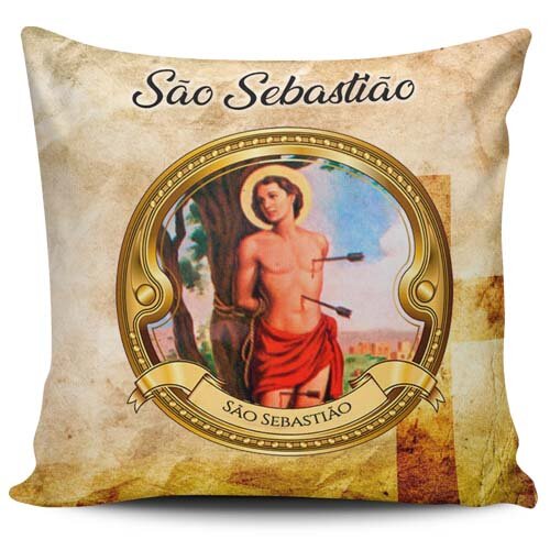 Estampas Católicas Sublimação Almofadas Religiosas
