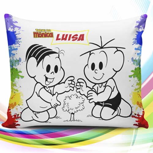 Artes Sublimação Colorir Pintar Desenhar Almofadas Mockups