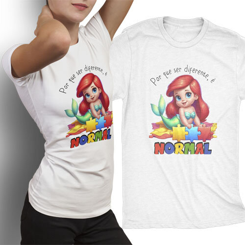 Artes Autismo Estampas Sublimação Camisetas Autista