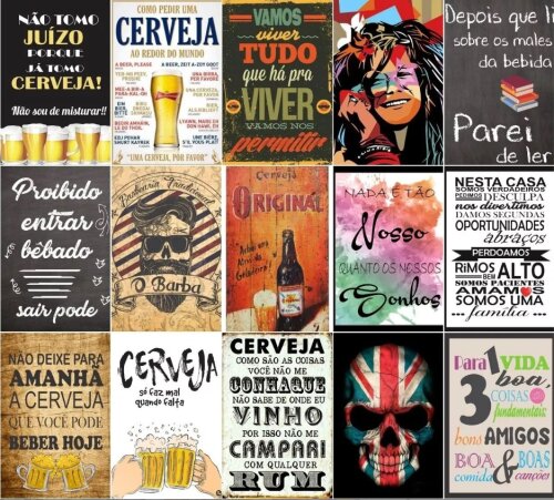 Estampas Azulejos Placas Decorativas Sublimação Imagens