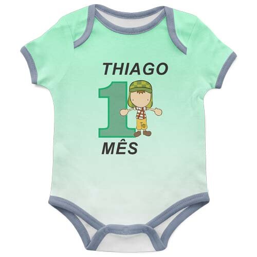 Vetores Mesversário Artes Sublimação Body Baby Editáveis