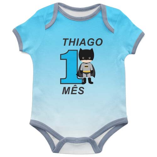 Vetores Mesversário Artes Sublimação Body Baby Editáveis