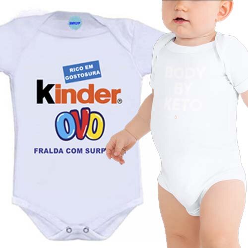 Pacote 100 Artes Body Baby Sublimação Editáveis Bodybaby