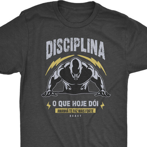 Artes Camisetas Academia Fitness Malhação Sublimação Mockups