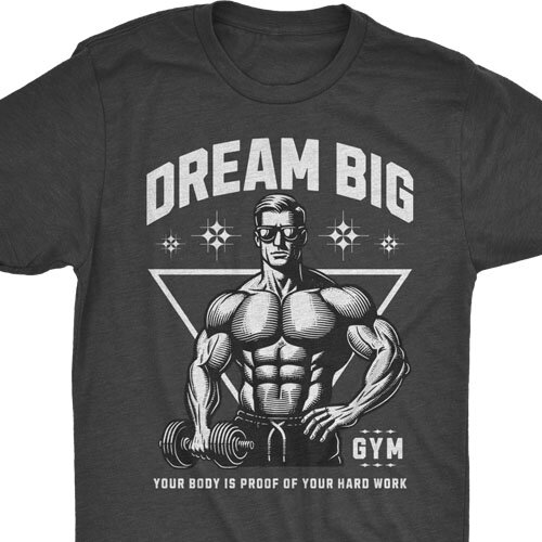 Artes Camisetas Academia Fitness Malhação Sublimação Mockups