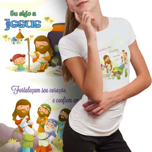 Estampas Sublimação Camisetas Religiosas Artes Católicas