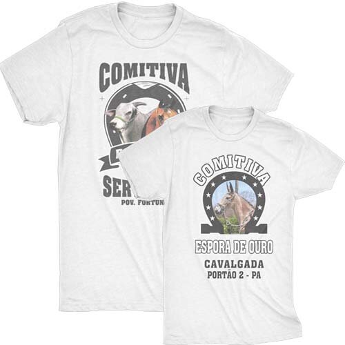 Pacote Artes Cavalgada Sublimação Camisetas Editáveis