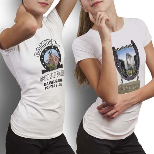 Artes Cavalgadas Sublimação Estampas Camisetas Rodeio
