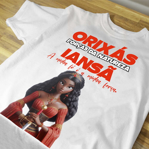 Artes Orixás Sublimação Camisetas Estampas Premium
