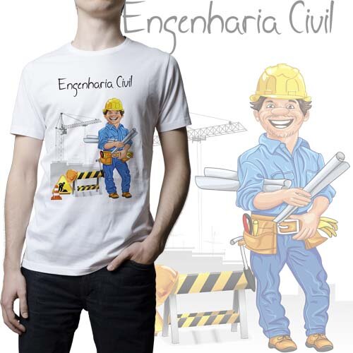 Pacote 100 Artes Profissões Sublimação Estampas Camisetas